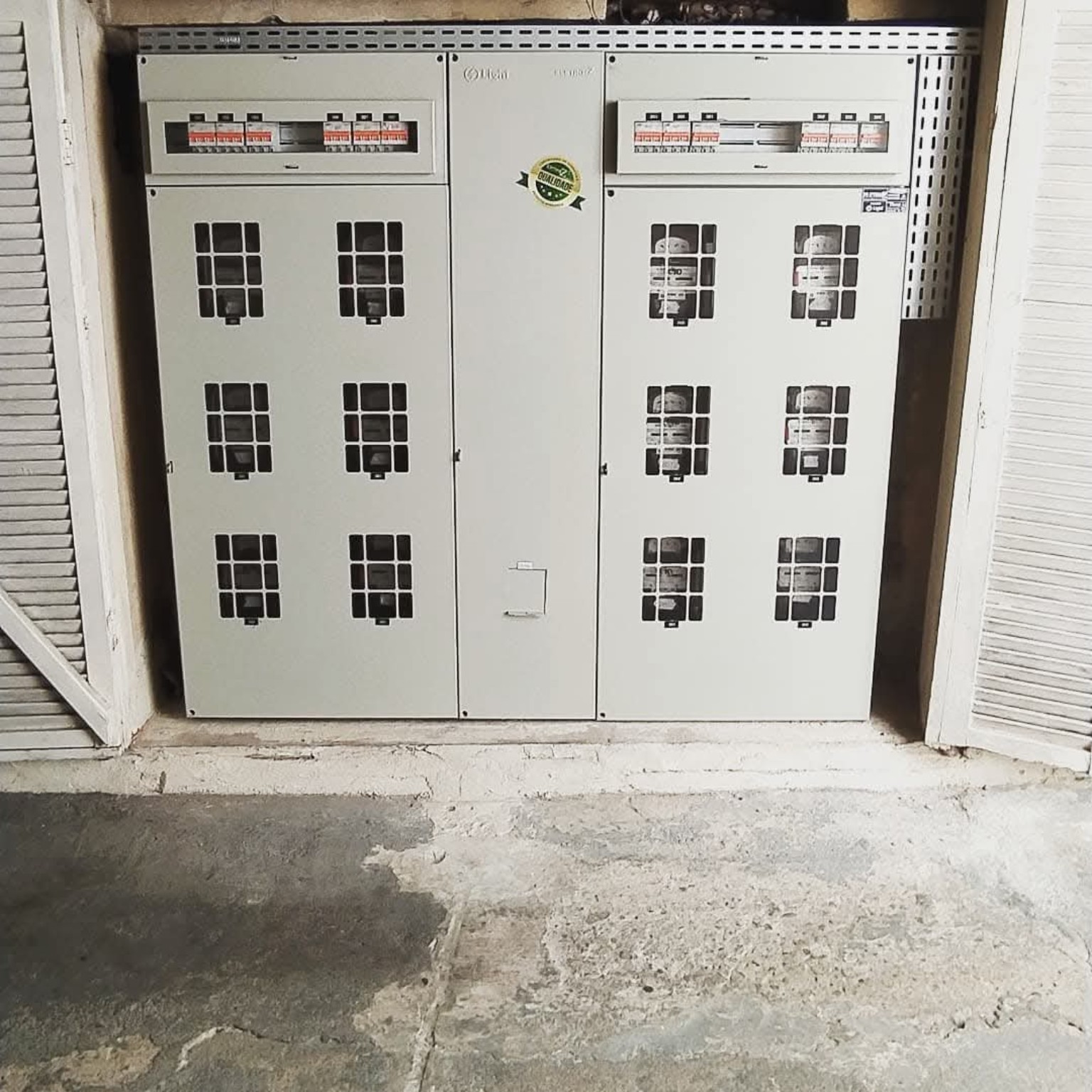 Registro 1 de painel de medição executado pela MKVA